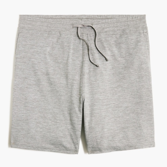 NWT J.Crew Factory Men's Brushed Jersey Short Medium Grey SZ XXL - Picture 1 of 7